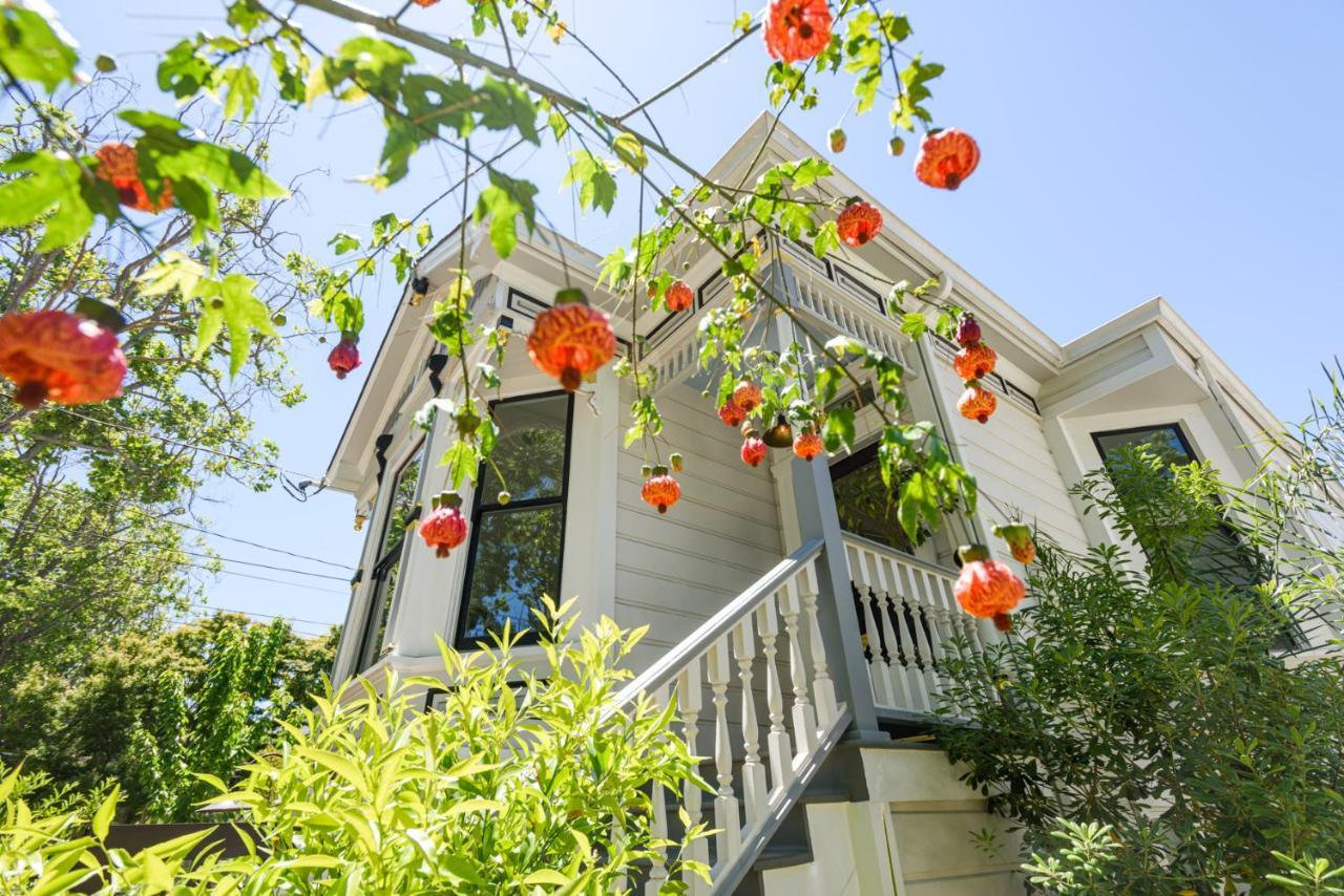 Garden Level Flat In 1885 Queen Anne Victorian Cottage In אלאמדה מראה חיצוני תמונה