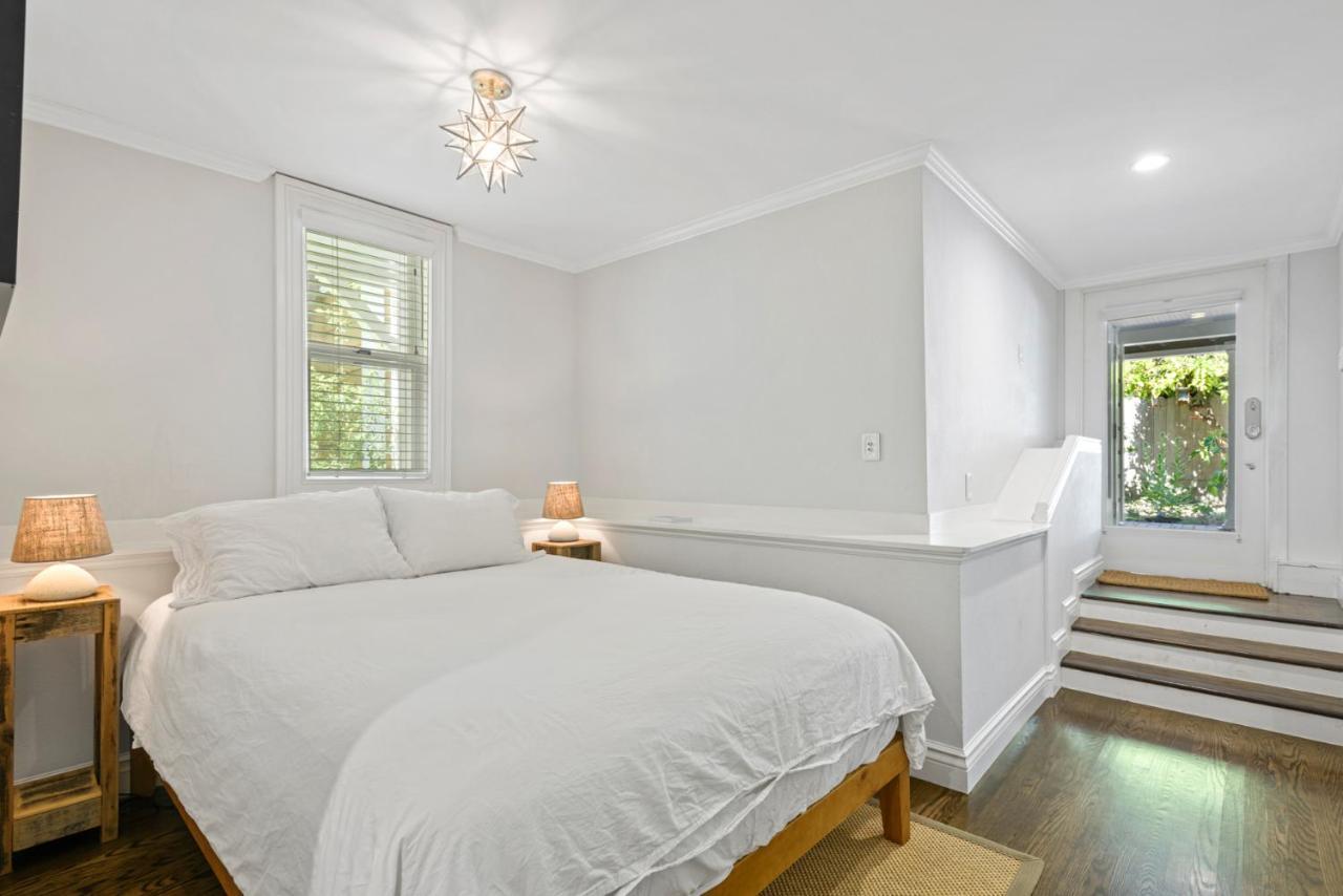 Garden Level Flat In 1885 Queen Anne Victorian Cottage In אלאמדה מראה חיצוני תמונה